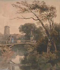 The Old Bridge — Peter De Wint