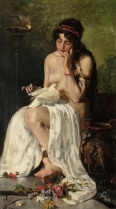 The Slave And The Dove. Nude — Joaquín Sorolla Y Bastida, Spanish Modernism