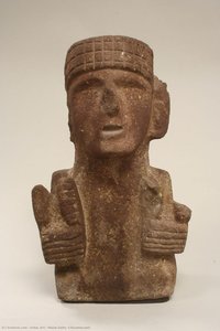 Maize Deity (chicomecoatl) — Aztec Empire, Pre-columbian Art
