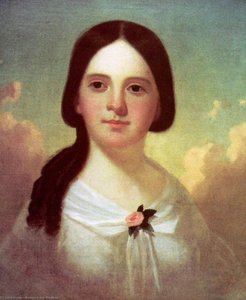 Portrait Of An Unknown Girl — George Caleb Bingham