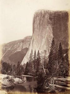 El Capitan, Yosemite National Park — Carleton Emmons Watkins