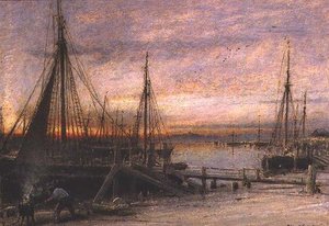 Rye Port, Sussex — Albert Goodwin