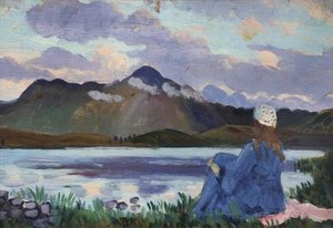 Landscape With A Figure, Arenig — James Dickson Innes