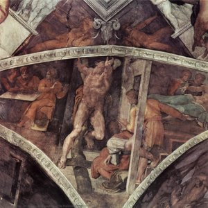 The Punishment Of Haman — Michelangelo Buonarroti, High Renaissance
