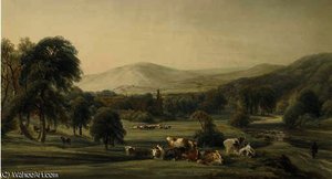 A View Of Bolton Abbey, Yorkshire — Peter De Wint
