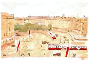 Los Tranvías De Viena — Albert Marquet