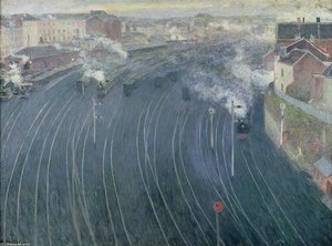 The Luxembourg Station - — Henri Ottmann