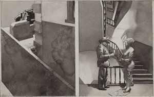 Dashiell Hammett Fliegenpapier, P. 96-97 — Hans Hillmann