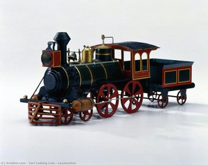 Locomotive — Carl Ludwig Lutz, Realism