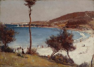 Holiday Sketch At Coogee — Tom Roberts, Australian Impressionism