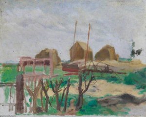 Three Hayricks — Alan Francis Clutton Brock