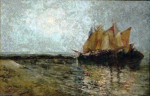 Morning In The Adriatic Sea — Antonio Parreiras