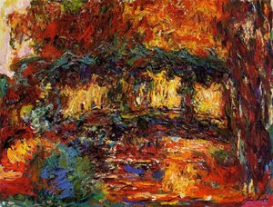 El Puente Japonés — Claude Monet, Impressionist Landscape