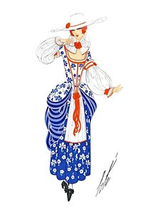 Ganna Walska In Martha — Erté