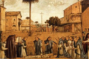 Funeral Of St Jerome — Vittore Carpaccio, Venetian Renaissance