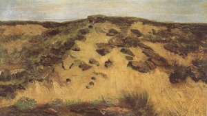 Dunes — Vincent Willem Van Gogh, Post-impressionist Realism