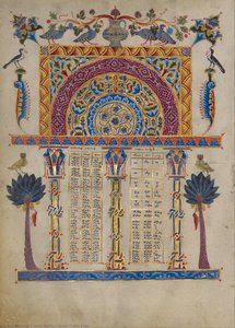 Canon Table Page — Toros Roslin