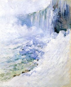 Niagara In Winter — John Henry Twachtman