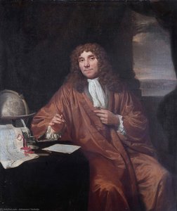 Portrait Of Anthonie Van Leeuwenhoek — Johannes I Verkolje