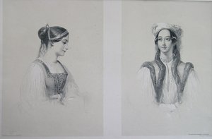 Peasant Girl Of Siebser. Wallachian Peasant Of Orsova — George Edwards Hering