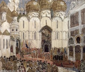 A Square In The Moscow Kremlin