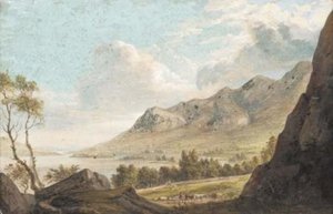 Derwent Waster — Paul Sandby