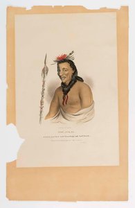 Tshu Gue Ga, A Celebrated Chief, Half Winnebago And Half French — James Otto Lewis