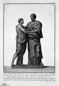 Orestes And Electra — Giovanni Battista Piranesi