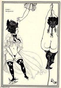 Two Athenian Women In Distress — Aubrey Vincent Beardsley