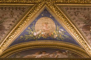 Gemini, zodiac sign - Detail of the vault