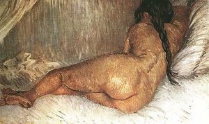 Nudo Di Donna Sdraiato — Vincent Willem Van Gogh, Post-impressionist Expression