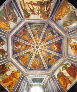 View of the Vaulting of the Sacristy of St John