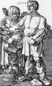 The Peasant And His Wife At Market — Albrecht Dürer, Northern Renaissance