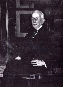 Portrait Of John Joseph Albright, (painting) — Edmund Charles Tarbell