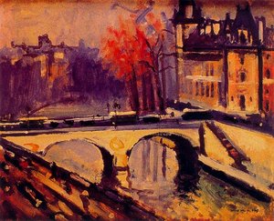 París. Pont Saint Michel