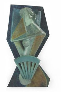 Woman With A Fan — Alexander Archipenko