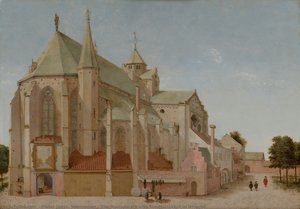 The Mariaplaats With The Mariakerk In Utrecht — Питер Јанс Ван Саенредам