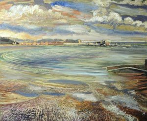 St Aubin's Bay And St Helier — Francis Ferdinand Maurice Cook