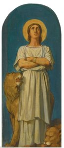 Daniel, study for the decoration of the nave of Saint Germain des PrÉs, Paris