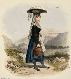A Paysanne Of Roussillon — Charles Duffield Harding