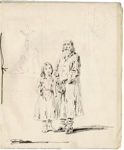The girl and the beggar