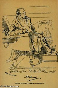 Isaac D'israeli — Daniel Maclise