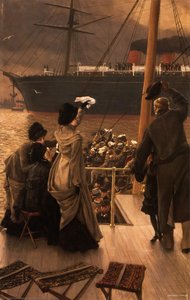 Goodbye, On The Mersey — Jacques Joseph Tissot, Realism