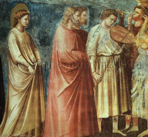 No. 12 Scenes from the Life of the Virgin: 6. Wedding Procession (detail)