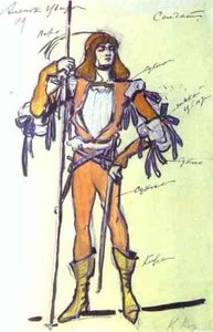 Soldier — Konstantin Alexeievitch Korovin