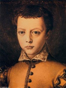 Ferdinando De' Medici — Agnolo Bronzino, Renaissance-manierismus
