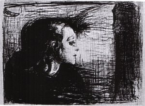 The Sick Girl — Edvard Munch, Expressionism