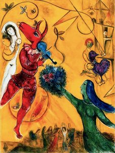 The Dance — Marc Chagall, Surrealism