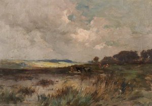 Landscape With Cattle — Joseph Milne