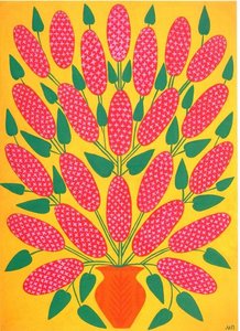 Lilac — Marija Primachenko, Naive Art / Primitivism